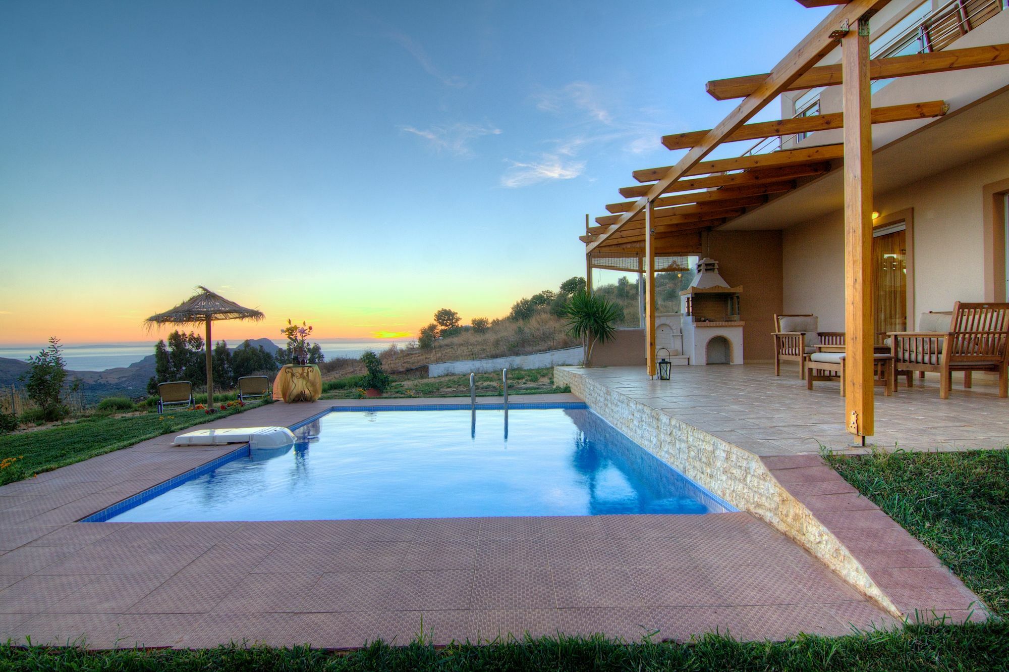 Villa Despina 1 Plakias Private Villa, Private Swimming Pool Garden,Amazing View Lefkogeia エクステリア 写真